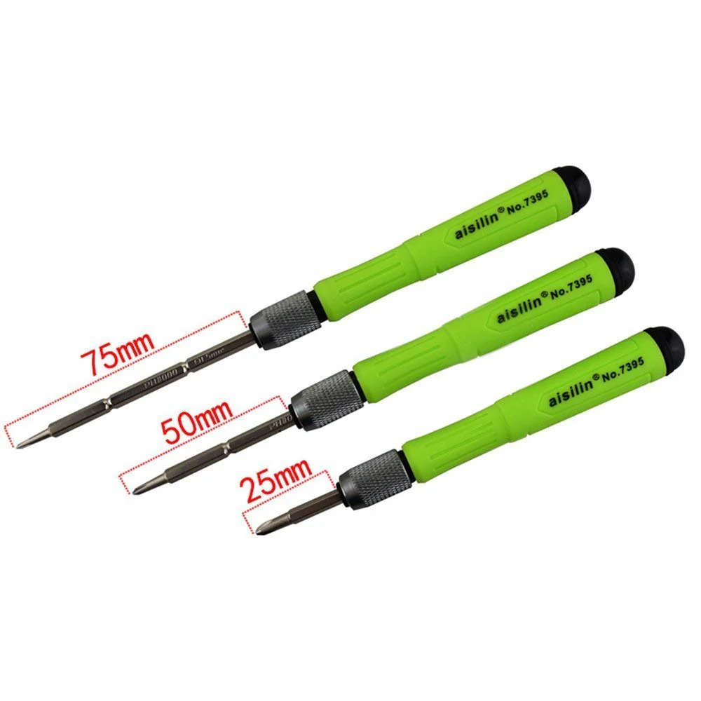12 in 1 Multi-bits and Crowbar Interchangeable Screwdriver Repair Tool Set for Macbook Repairing - Image 3