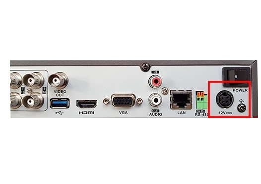 Hi-Lite Essentials 12V - 5Amp Power Adapter for Hikvision 8, 16 Channel DVR (4 pin) - Image 3