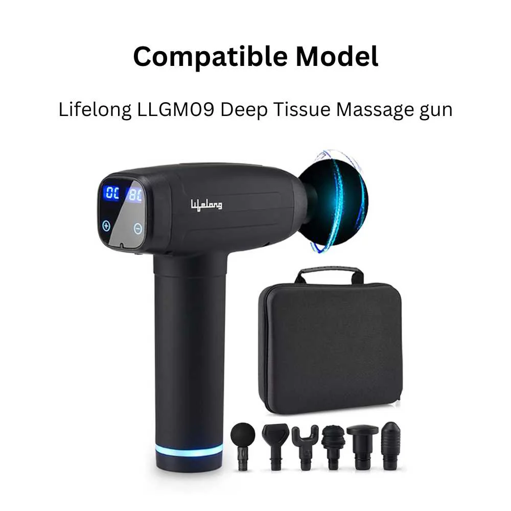Hi-Lite Essentials 12V Power Adapter Charger for Lifelong LLGM09, LLGM18 Deep Tissue Massage gun | Massage Gun Charger - Image 3