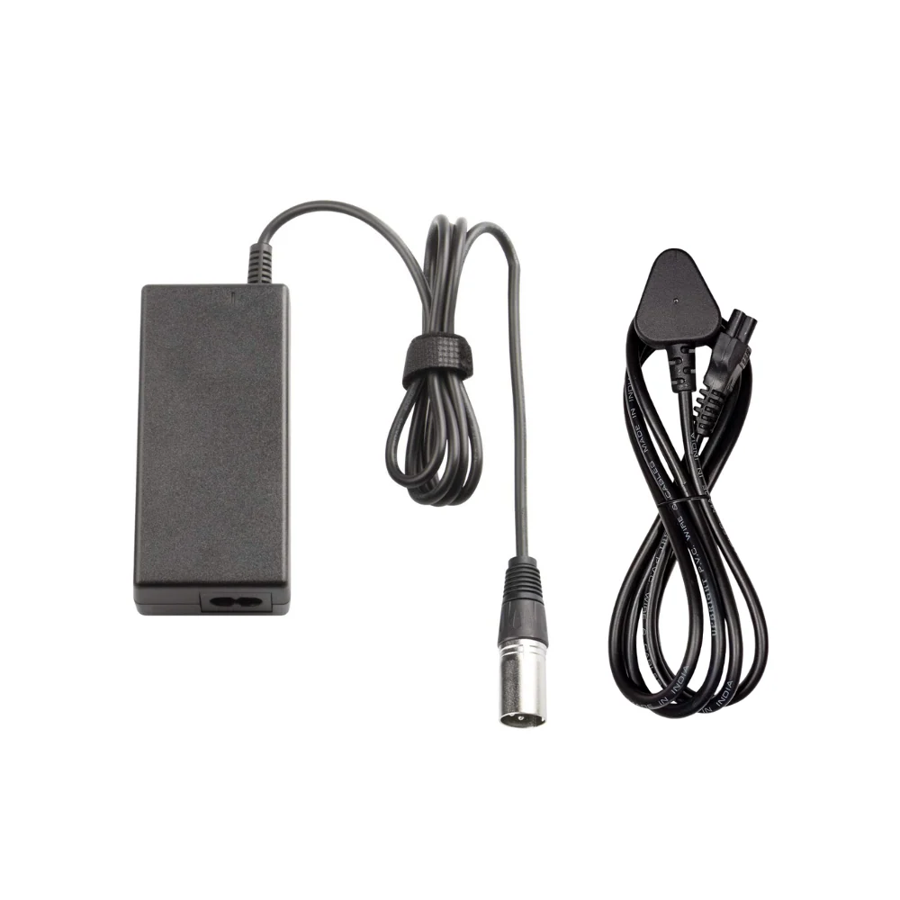 3-Pin Adapter Compatible with Innuovo EW-M34 W3431 Furgle 4 Wheels Mobility Scooter Electric Powered Wheelchair Power Wheel Chair 24VDC 12Ah Sealed Lead Acid Battery Charger PSU - Image 2