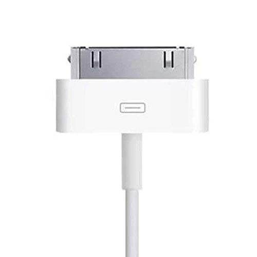 30 Pin Data Cable for iPhone 4 iPhone 4S iPod Nano IPad 2 iPhone 3Gs iPhone 3G USB Cable Charger (White) (white, 1) - Image 3