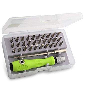 32 in 1 Screwdriver Toolkit Set - Phillips, Flat, Other Bit Types - 32 Pcs - Chrome Vanadium Steel - Electronic, Home Appliance & Precision Device Repair - Image 4