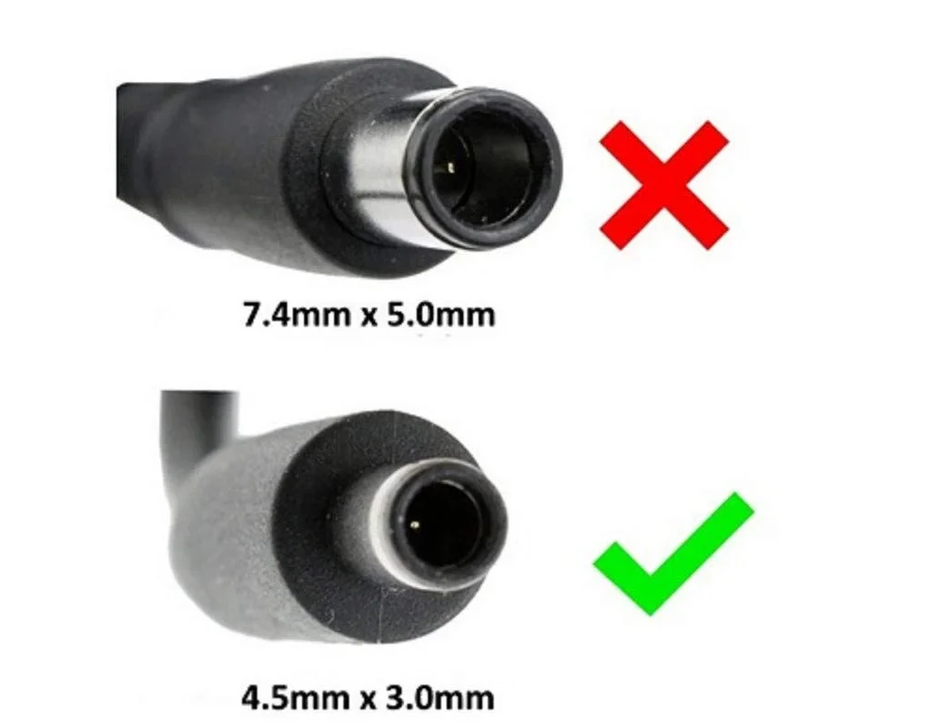 OEM 45 W Dell AC Laptop Charger Adapter 4.5mm Barrel Pin with 2 meter Power Cord - Image 4