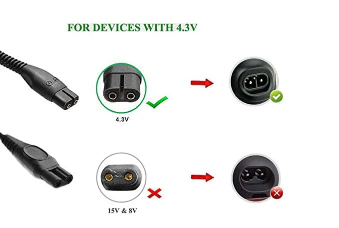 Hi-Lite Essentials 4.3v Trimmer Charger Adapter for Philips Trimmer (Check Compatibility in description) - Image 5