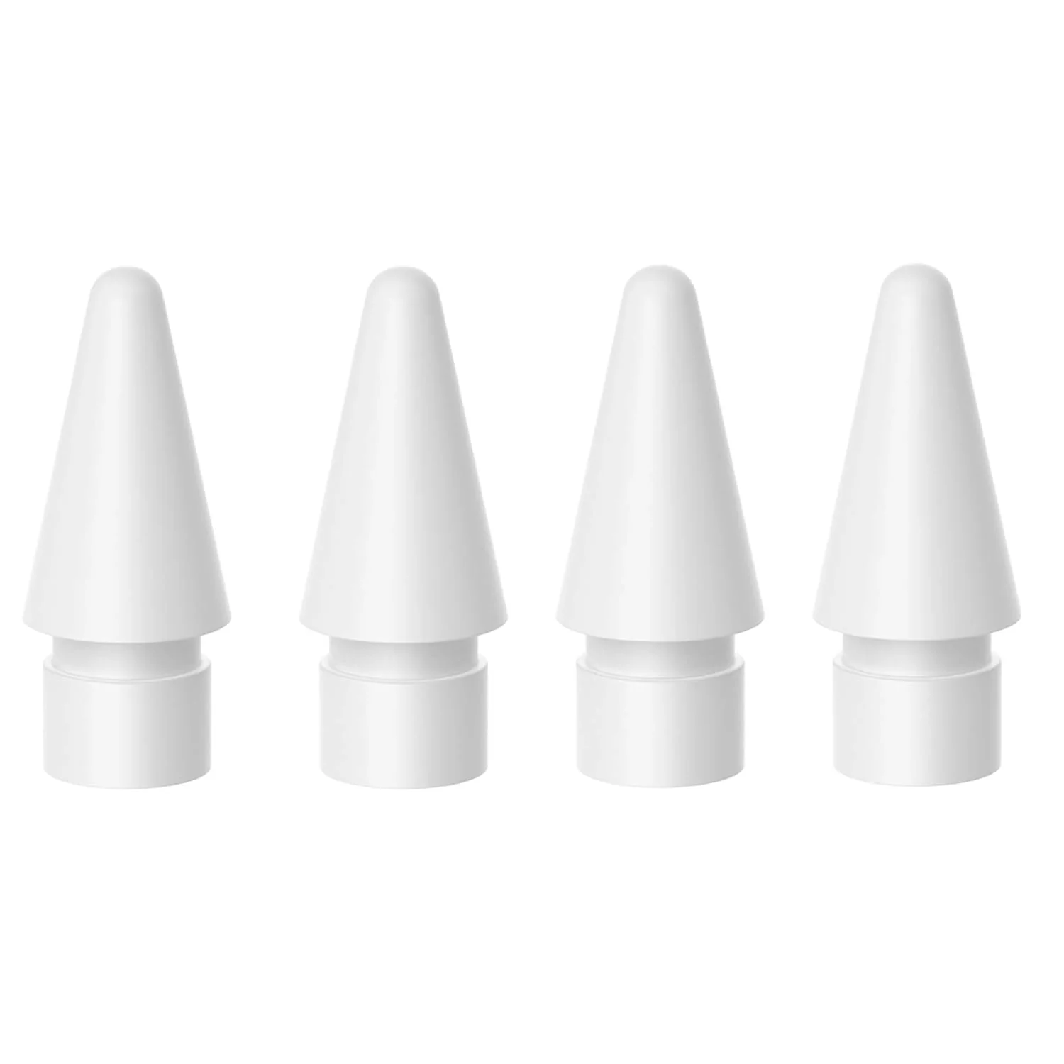 [4 Pack] Tips for Apple Pencil 2nd/1st Generation, and Apple Pencil Pro/USB-C, Highly Sensitive Precise POM Replacement Tip for Apple iPad Pencil, Pen Nib for iPad Pro/Mini/Air