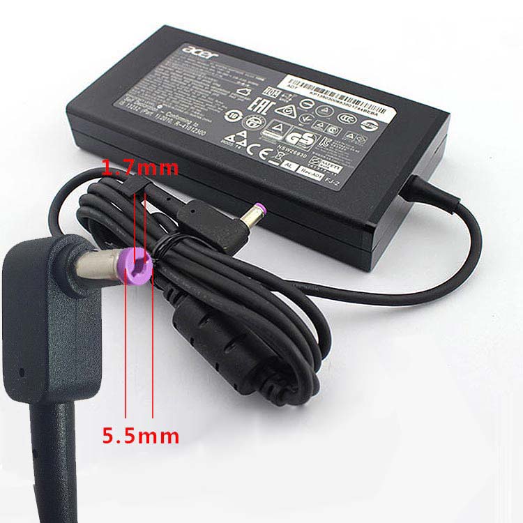 OEM Acer 135W 19V Laptop charger for Acer Aspire 7 A715, Acer Nitro 5 AN515, Acer Predator Helios 300 PH317 Laptop - Image 3