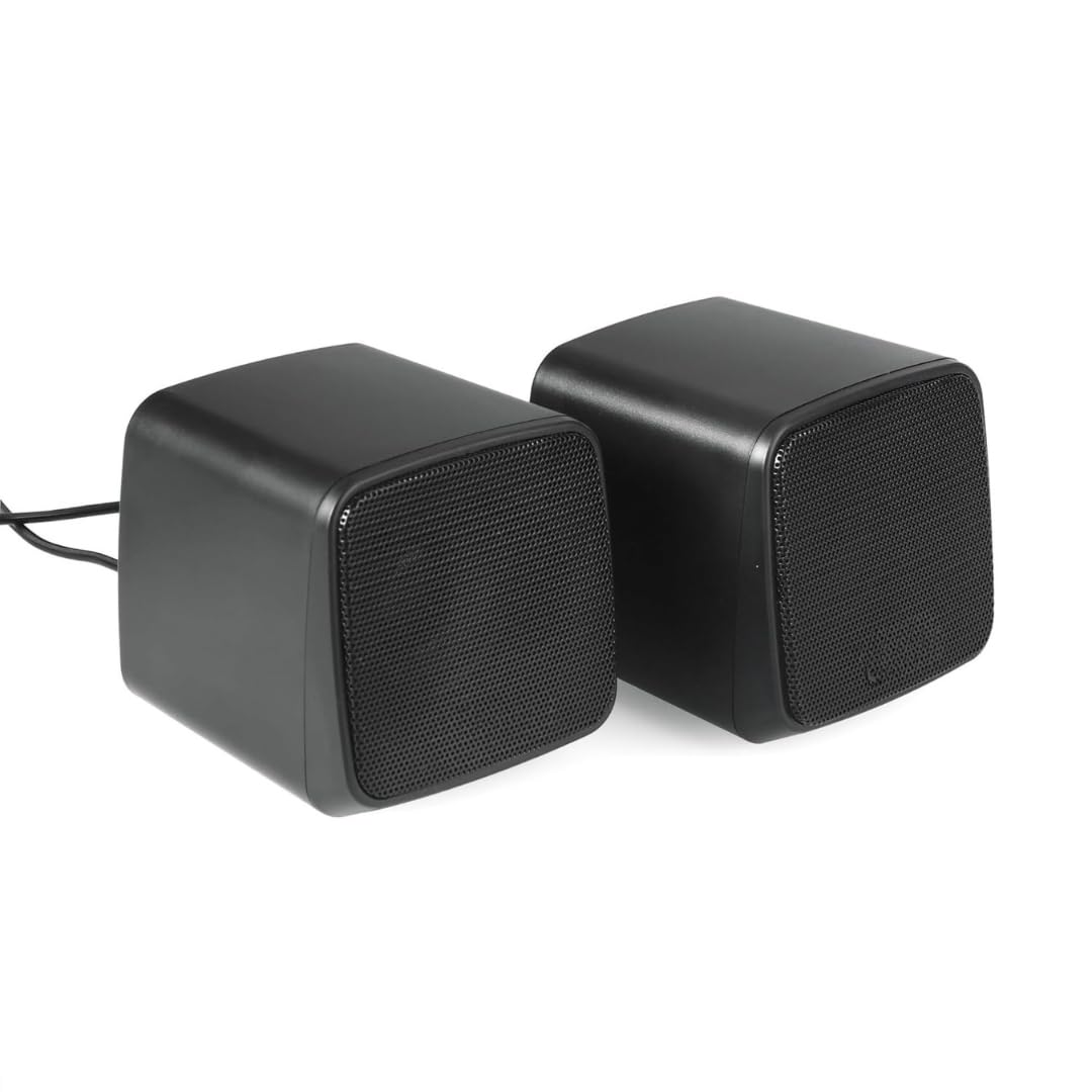 ADNet AD-SP-132 USB 2.0 Multimedia Mini Speakers Black 2 W Laptop/Desktop Speaker  (Black, Mono Channel) - Image 2