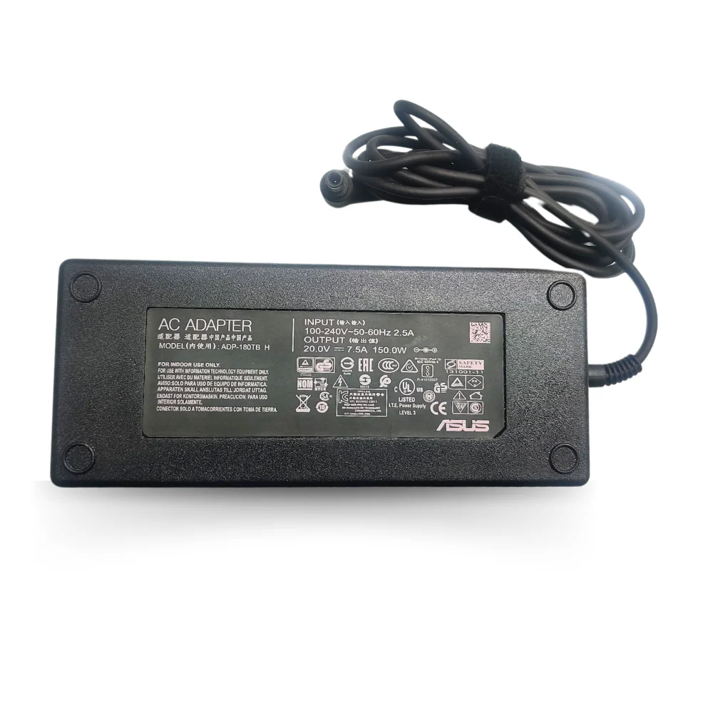 Asus 150W 20V 7.7A Laptop Charger Adapter AC Power Charger (Connector size:4.5*3.0mm) - Power Cable Included - Image 2