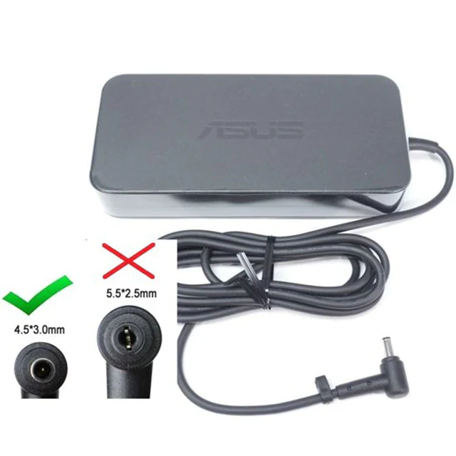 Asus 150W 20V 7.7A Laptop Charger Adapter AC Power Charger (Connector size:4.5*3.0mm) - Power Cable Included - Image 3
