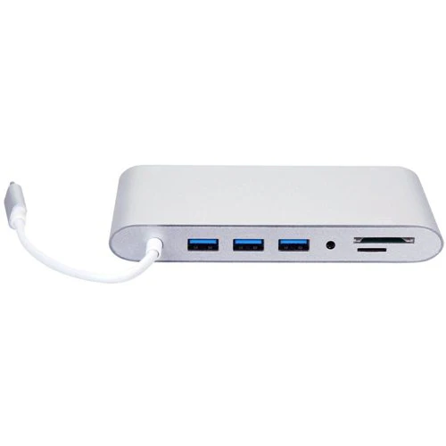Ce-Link Ultimate 11-in-1 USB C Hub Adapter for MacBook Pro, Laptop USB-C Devices Surface PC, Type C Docking Station w Power Delivery Charging, USB C 5Gbps Data, 4K HDMI, 3xUSB A,VGA, HDMI, Audio - Image 3