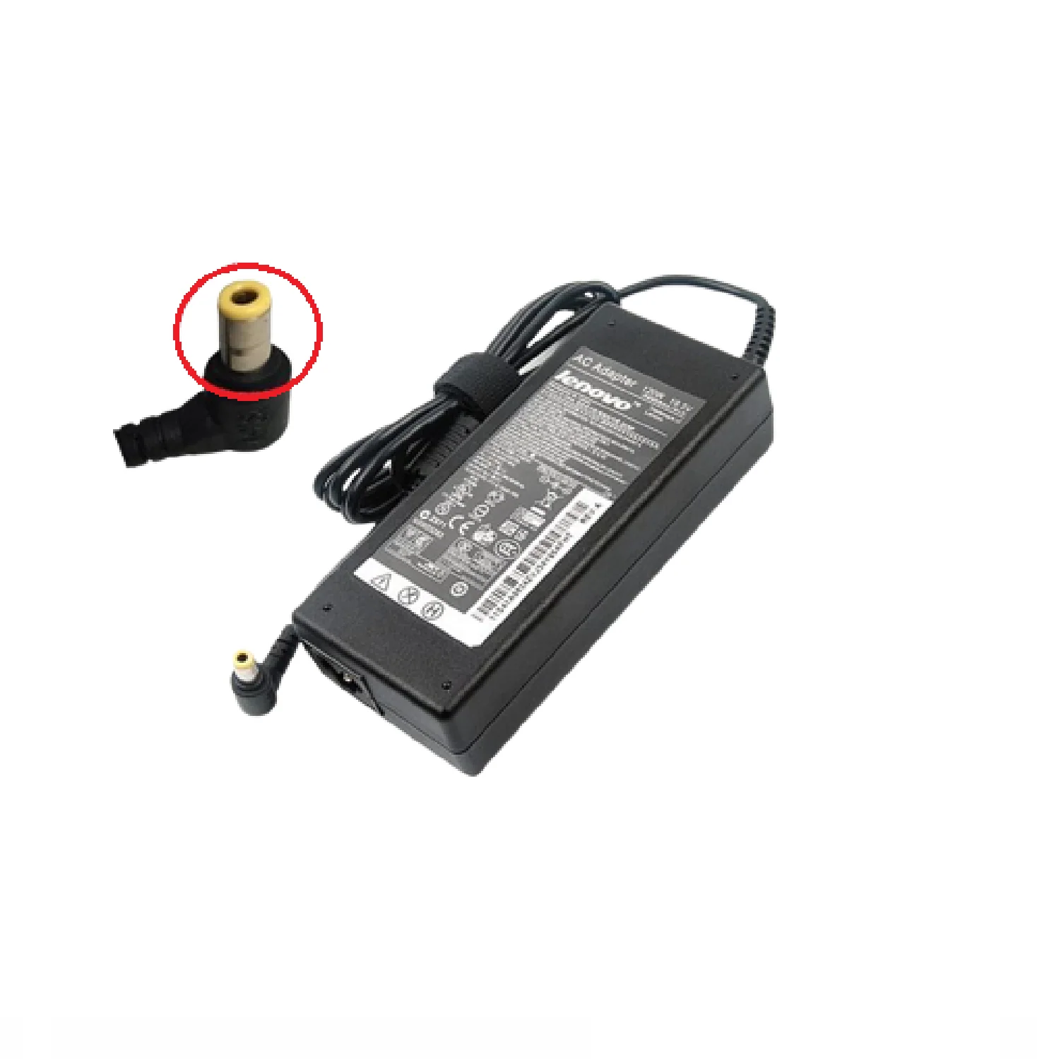 Compatible 19V 6.32A Power Adapter for Lenovo All in One Lenovo AIO C300 C305 C320 C340 C440 C540 PC Desktop - 120W (Power Cable Included) - Image 2