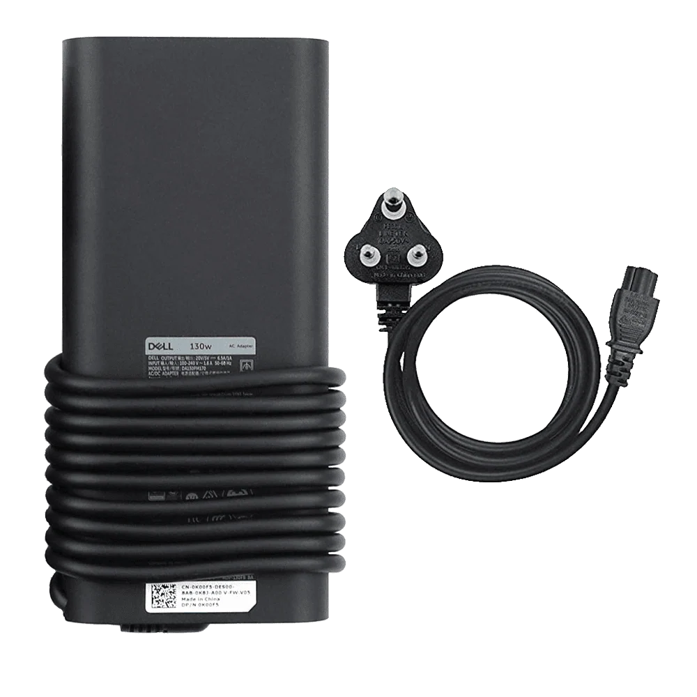 OEM Dell 130W USB-C/USB Type C Replacement AC Adapter for Precision 5530,5760 2 in 1 , XPS 15 2 in 1 9575