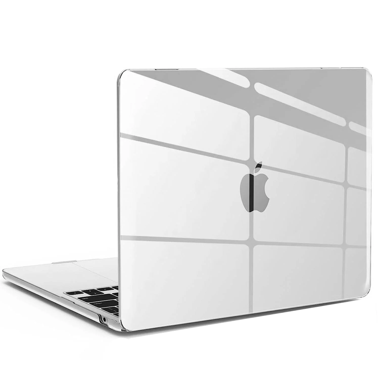 Transparent Plastic Hard Shell Case Cover Compatible for New MacBook Air 13.6 inch 2025 M4 A3240 M3 A3113 M2 A2681 with Touch ID,2025 2024 2022 Release,M2 M3 M4 Air- Free keyguard inside - Image 6