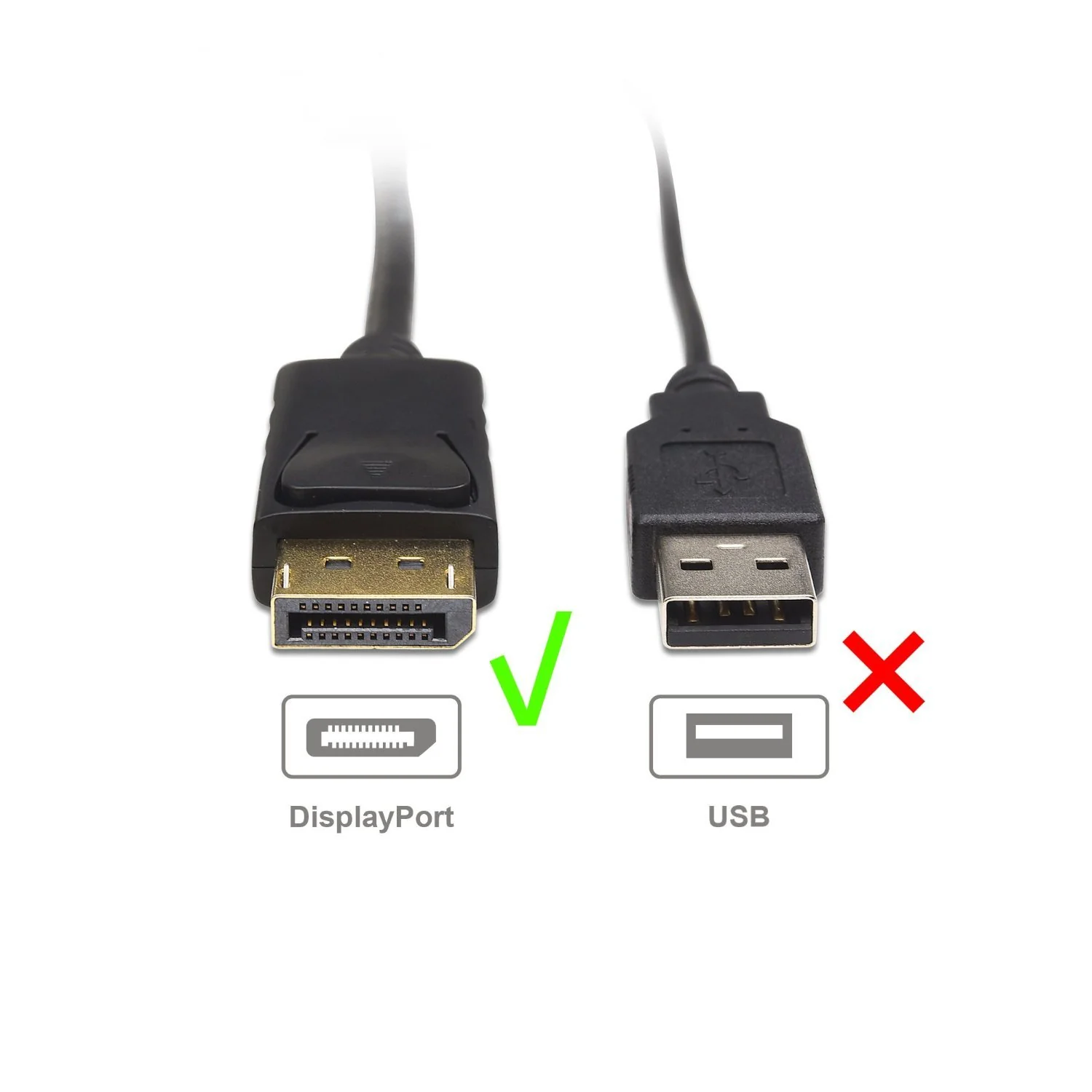 Hi- Lite Essentials 4K DP to DP High Speed Display Port to Display Port Cable with 60Hz Video Resolution & HDR Support - Image 4