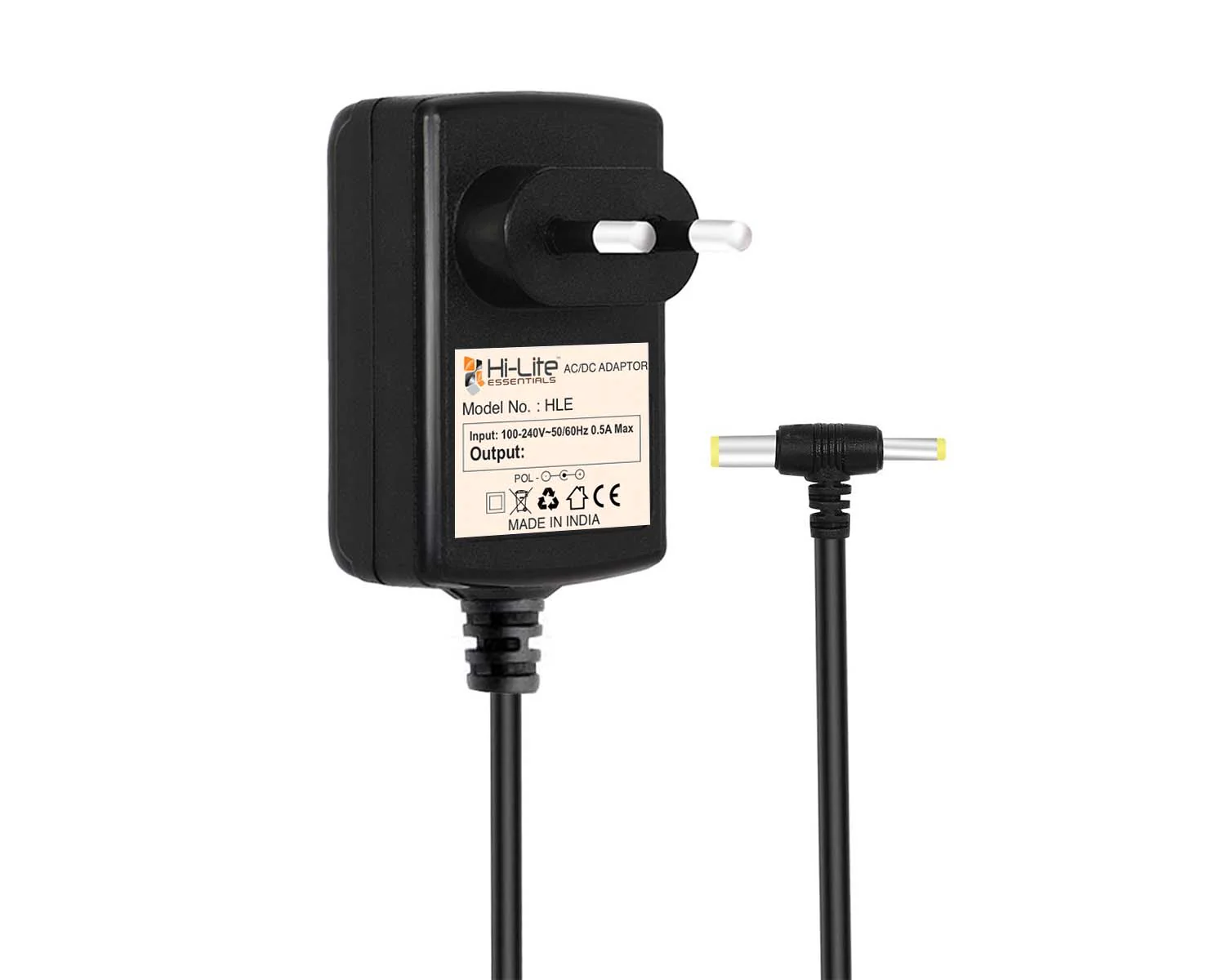 Hi-Lite Essentials 9V 2Amp Charger Adapter for Electronic devices