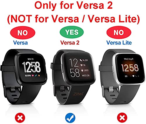 Hi-Lite Essentials Charger Dock Cable Compatible with Fitbit Versa 2 (Not for Versa/Versa Lite) - Black - Image 3