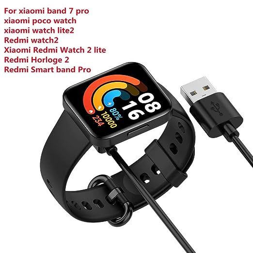Hi-Lite Essentials Charging Cable for Redmi MI Watch 2 Lite USB Charger Adapter,Charging Cable Dock 55CM - Image 3