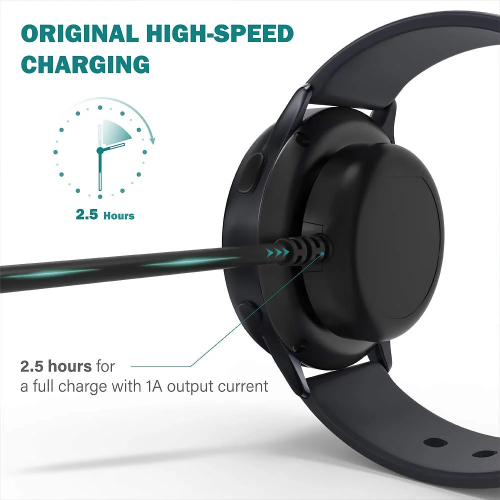 Hi-Lite Essentials Charging Dock for Samsung Galaxy Watch 4 Classic, Watch 3 Active & Active 2 Watch - Image 4