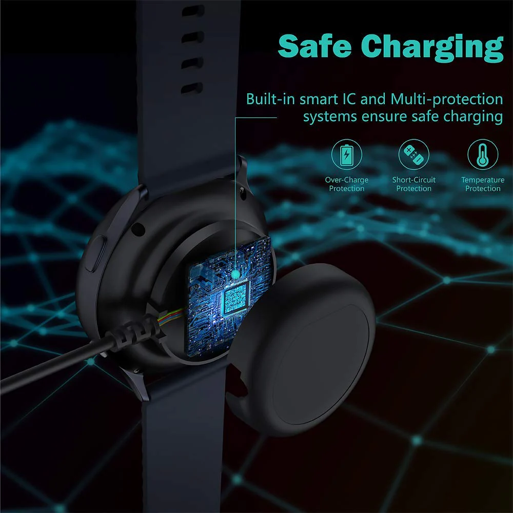 Hi-Lite Essentials Charging Dock for Samsung Galaxy Watch 4 Classic, Watch 3 Active & Active 2 Watch - Image 5