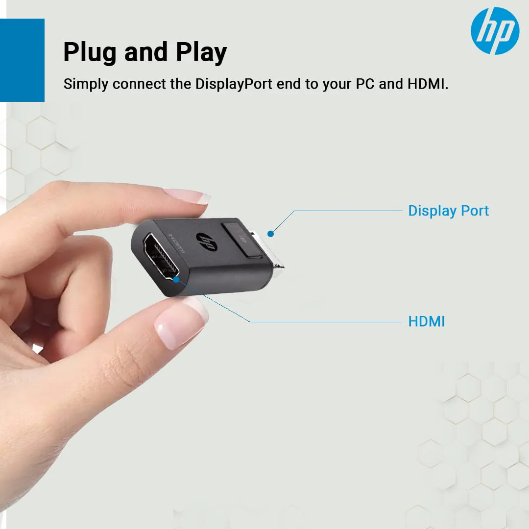 HP Display Port to HDMI 1.4 Adapter (F3W43AA) - Image 5
