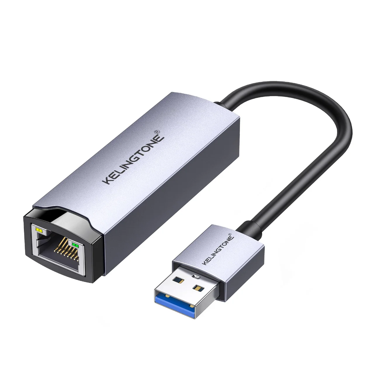 Kelingtone USB 3.0 to Gigabit Ethernet Adapter USB to RJ45 Lan Adapter 10/100/1000Mbps