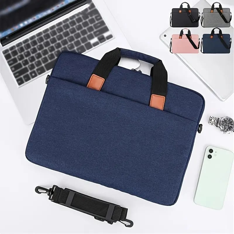 Laptop Bag with Sling Compatible with MacBook, Dell, Hp, Asus, Lenovo Laptop 13 inch 14 inch All Models - Image 6