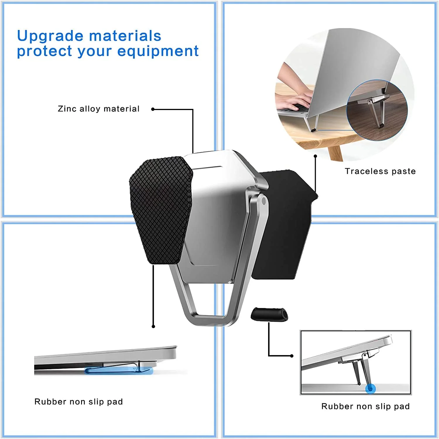 Laptop Stand Portable Invisible Laptop Riser Stand - Image 5