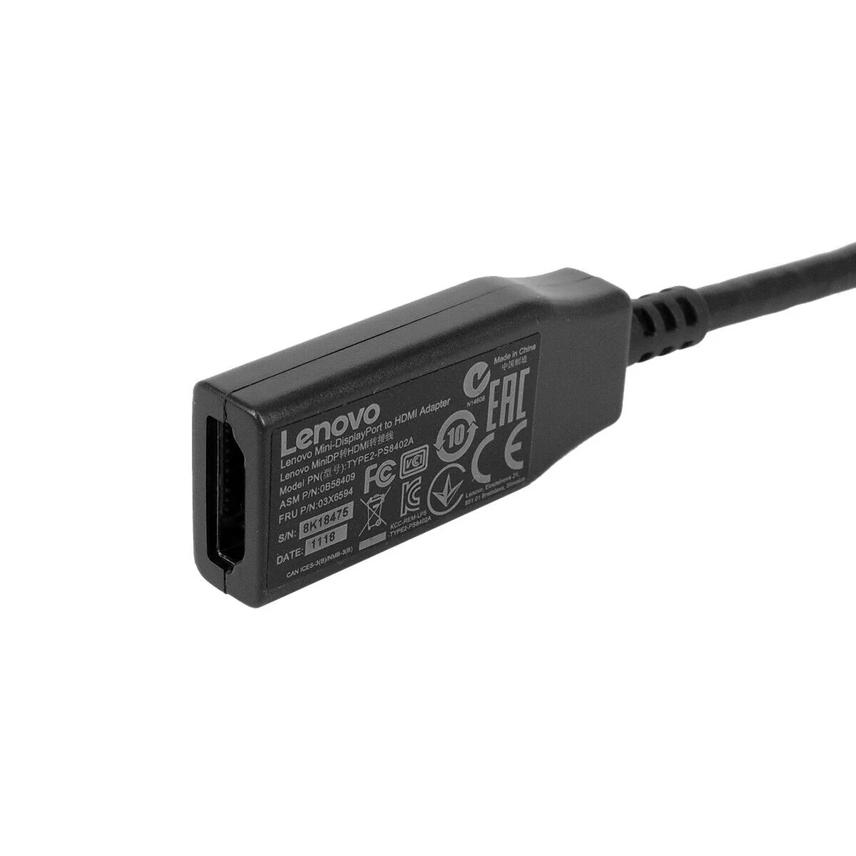 Lenovo Mini Display Port to Hdmi Female Cable for Macbook/Laptops - Image 4