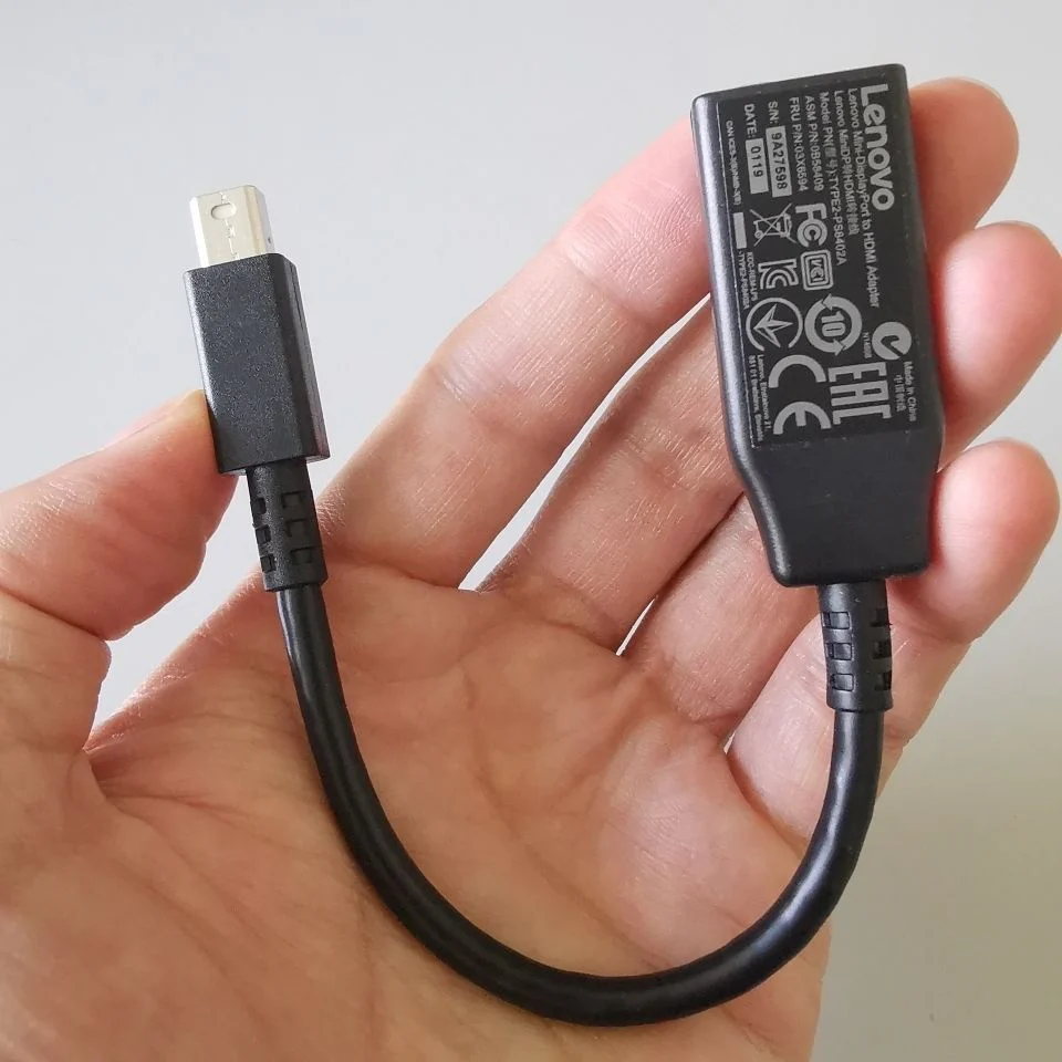 Lenovo Mini Display Port to Hdmi Female Cable for Macbook/Laptops - Image 5
