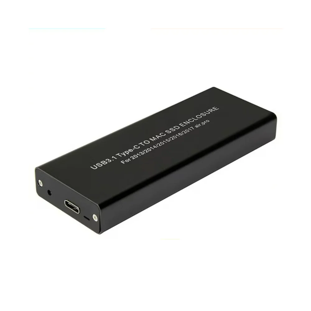 New USB C 3.2 SSD Enclosure for Apple Flash SSDs 12+16 PIN MacBook Pro, MacBook Air, Mac Pro, iMac and Mac mini from 2013 to 2017 Portable Storage Enclosure - Image 2