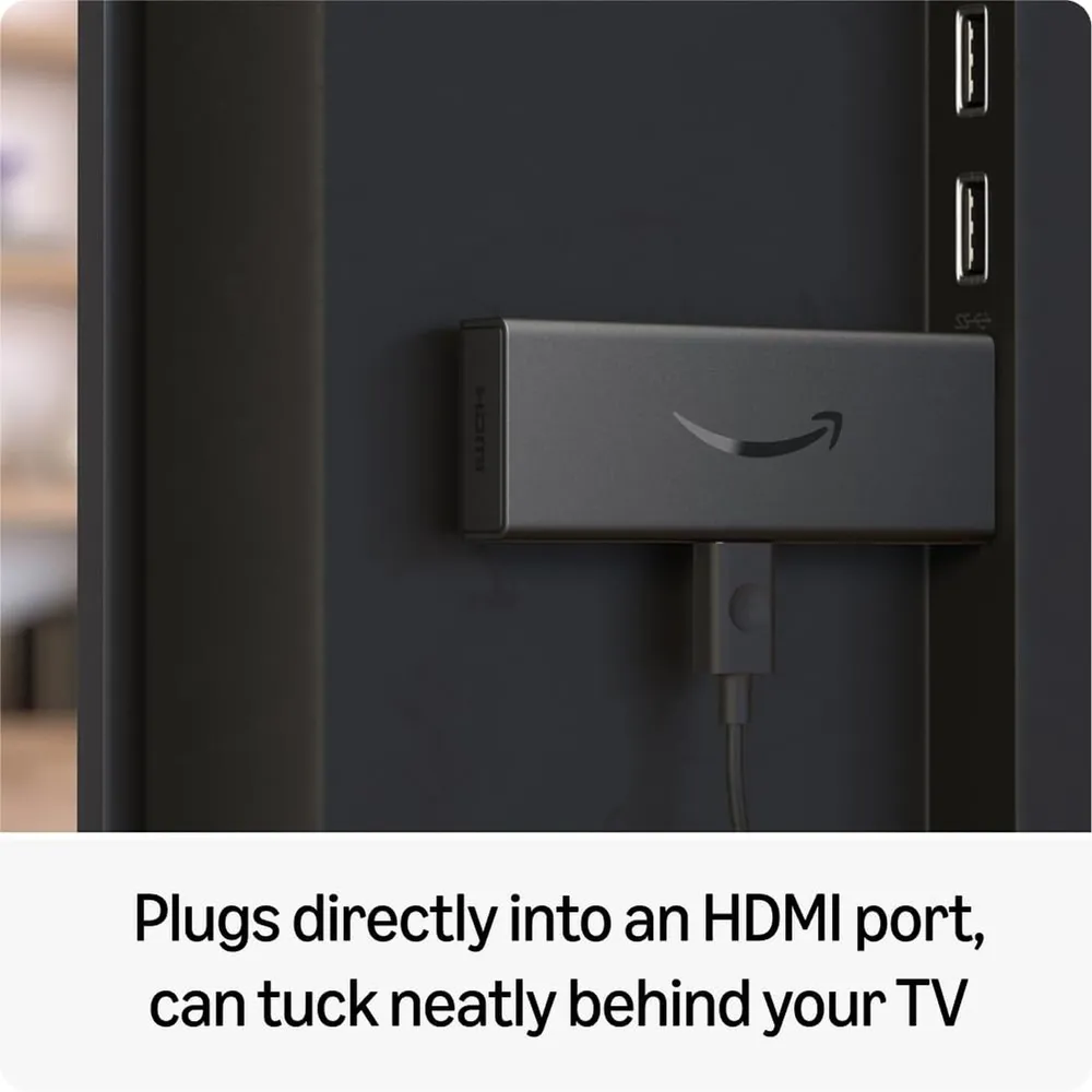 (Newest model) Amazon Fire TV Stick HD Streaming Device with Alexa Voice Search (Dolby Atmos, HDR10+, Dual-Antenna Wi-Fi, Black) - Image 3