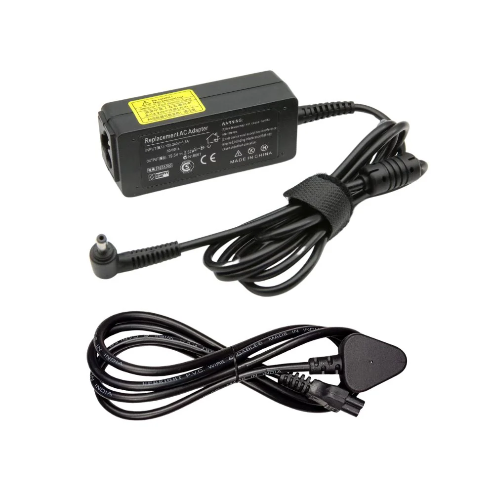 Oem Asus 45W 19V 2.37A Adapter Laptop Charger for Asus Vivobook(Pin Size: 4.0 mm X 1.35 mm)- Power Cable Included