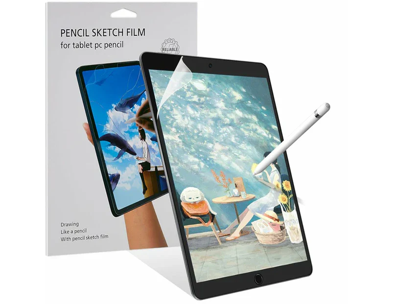 Paper Like Sketch Film Matte Screen Protector for iPad Anti Glare Scratch Resistant Film for iPad (Matte)