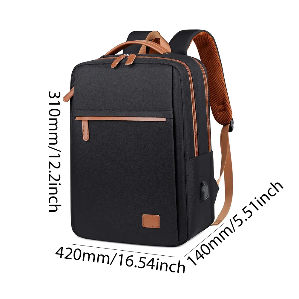 Premium Large Capacity Laptop Bag Backpack with USB Charging Port Perfect for Travel and Daily Use - Image 7