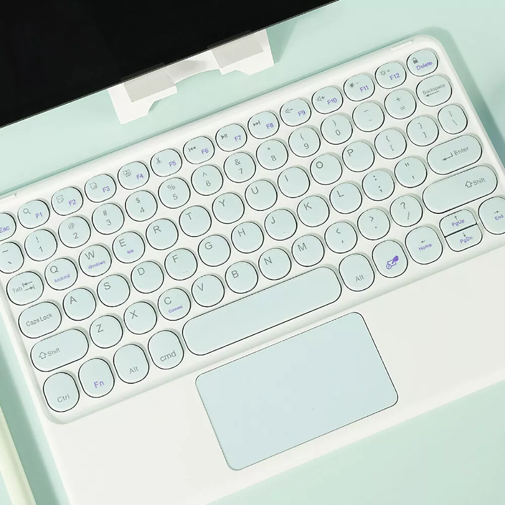 Rechargeable Bluetooth Keyboard and Trackpad Ultra Slim for all Bluetooth Enabled Mac/Tablet/iPad/PC/Laptop - Image 5