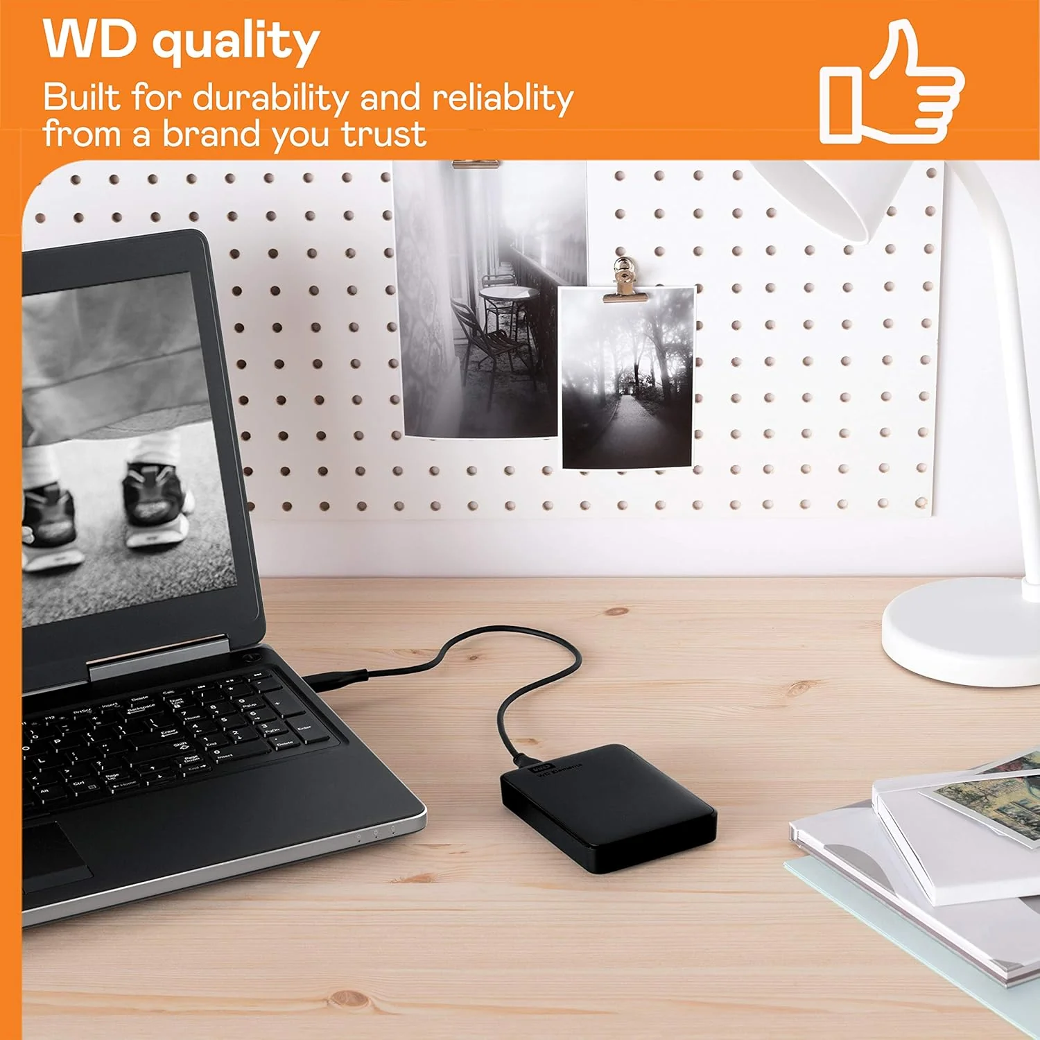 (Refurbished) Western Digital WD 1TB Elements Portable Hard Disk Drive, USB 3.0, Compatible with PC, PS4 and Xbox, External HDD - Image 3