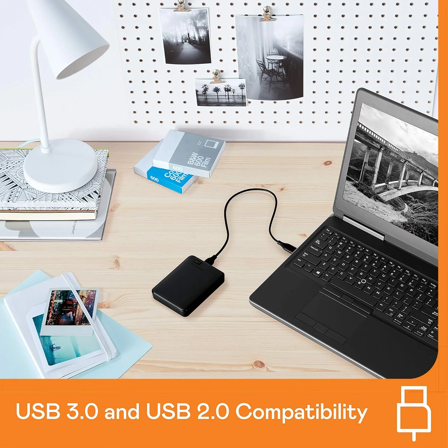 (Refurbished) Western Digital WD 1TB Elements Portable Hard Disk Drive, USB 3.0, Compatible with PC, PS4 and Xbox, External HDD - Image 6