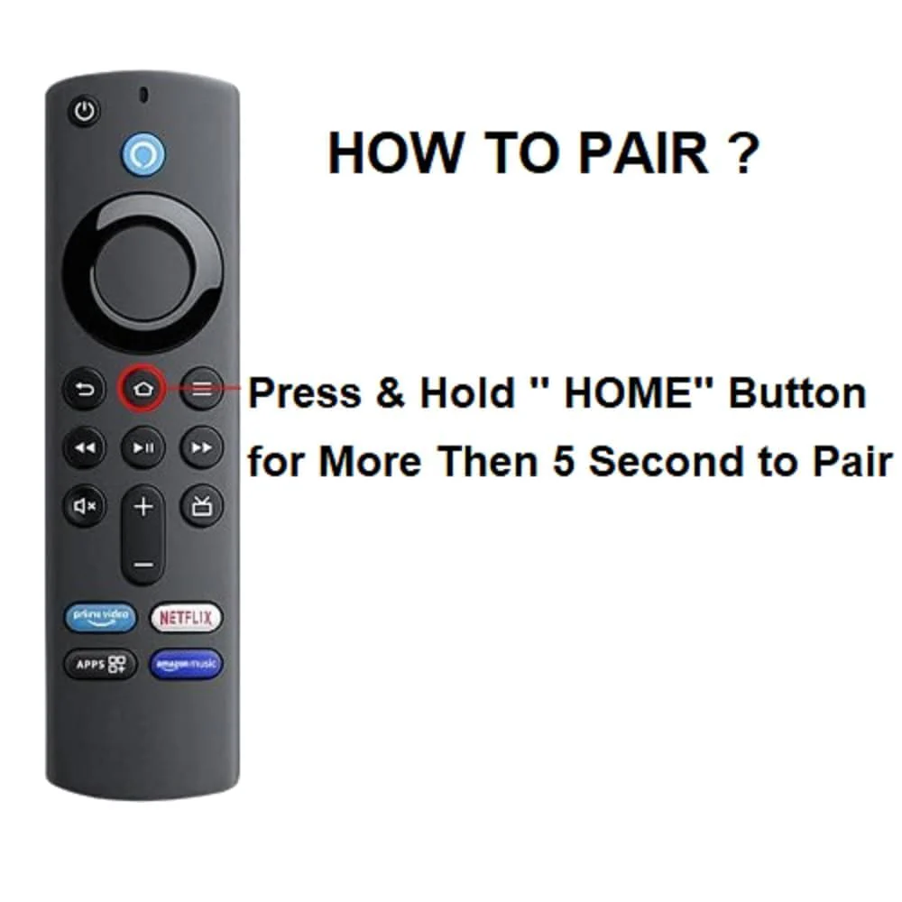 Remote Compatible for Amazon Fire Tv Stick Remote Original Model L5b83G S3L46N 3rd Generation Fire TV Stick 4K Device with Alexa Voice Bluetooth Remote Control - Image 3