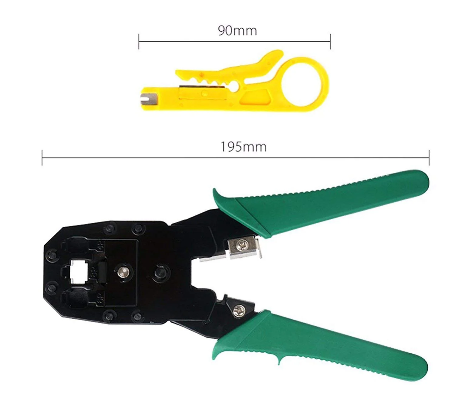 RJ45 Cable 3 in 1 Modular Crimping Tool for RJ45 RJ12 RJ11 UTP Cat5E/Cat6 LAN Cutter 4P4C 4P2C - Image 7