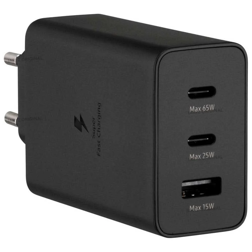 Samsung Imported 65W Trio Multi Port Fast Charging Adapter Compatible with Samsung S23 Ultra,S23 Plus,S23,S22 Ultra,S22 Plus,S22,S21 Ultra,Z Fold 1,2,3,4,5,Z Flip 1,2,3,4,5 (65 Watt Only Adapter) - Image 7