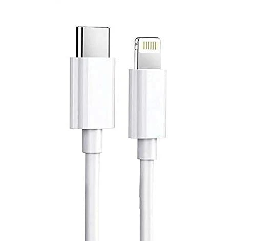 Type C USB to Lightening, Fast Charging & Data Sync USB Cable [Type-C to 8 Pin] Compatible for iPhone X/XR/XS MAX/XS/ 11/11 PRO/ 11 PRO MAX/iPads/iPhone 12/Mini/Pro/Pro Max - (White) - Image 3